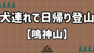 【鳴神山】犬連れで日帰り登山できる群馬の山！駐車場や注意点も解説 